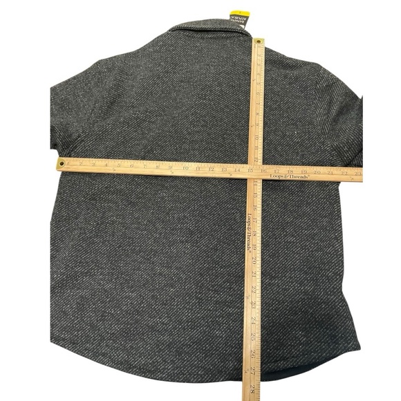Banana Republic Men's Charcoal Shirt Jacket - Picture 5 of 12
